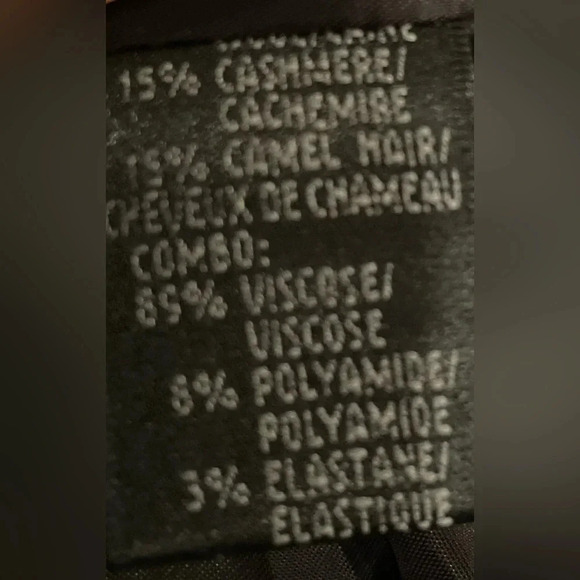 Lafayette 148 New York Grey/black white tweed suit pencil skirt Sz 4 zip jacket - Picture 10 of 10